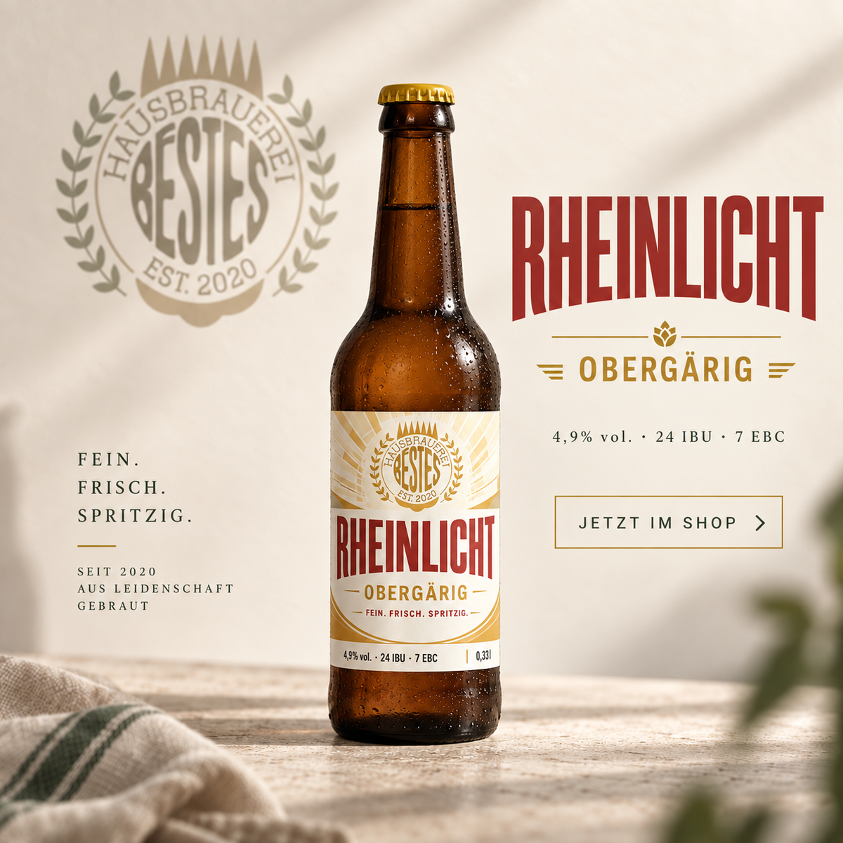 Bestes Rheinlicht 0,33l