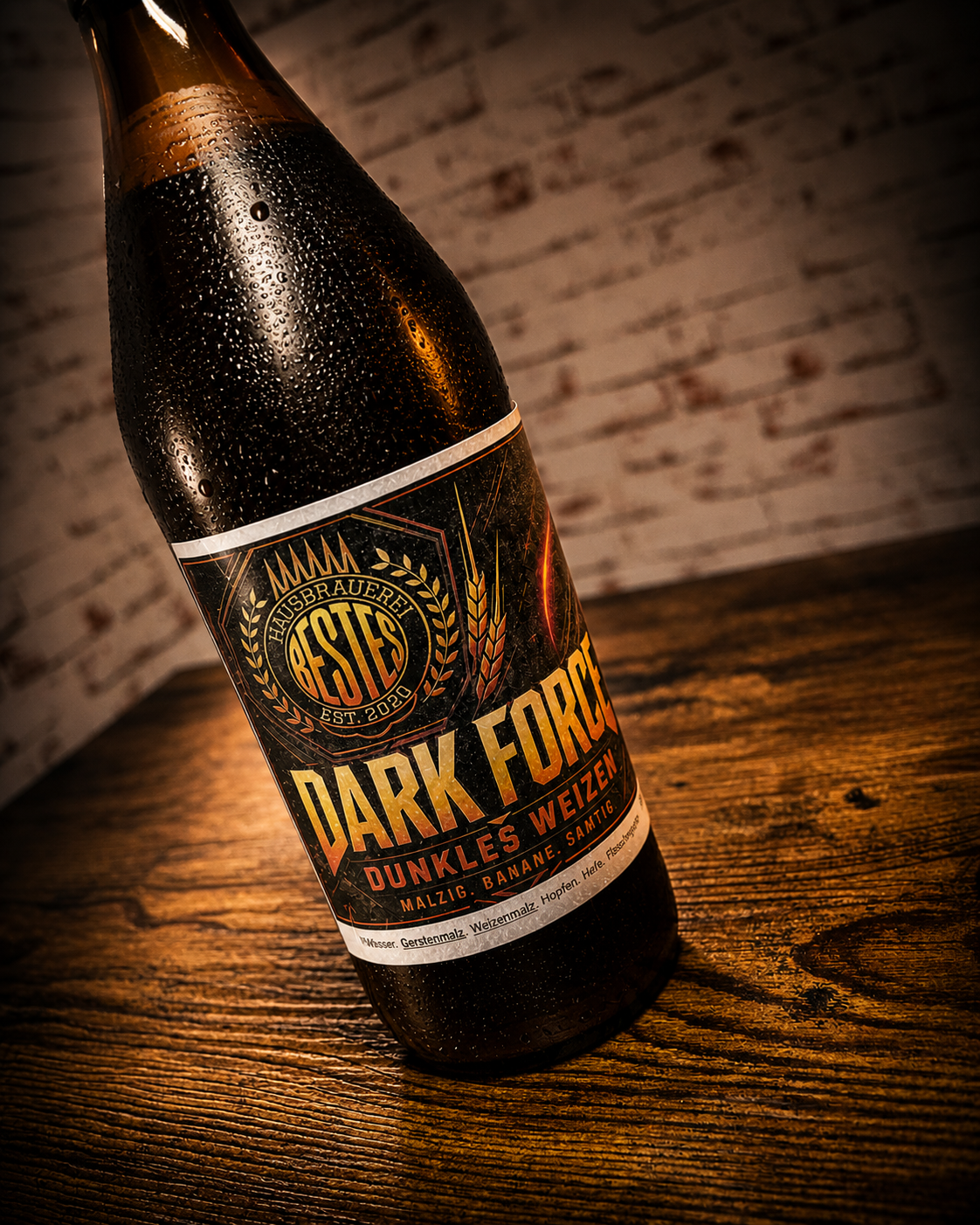 Bestes Dark Force Weizen 0,5l
