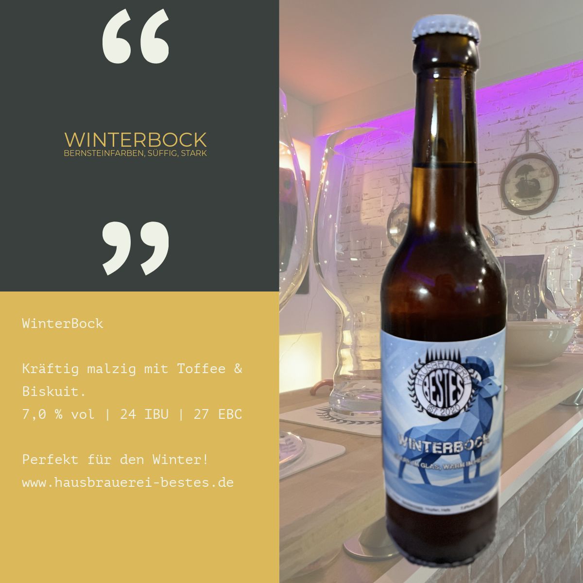 Bestes Winterbock 0,33l